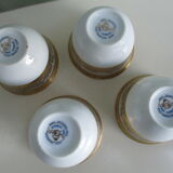 4 mini china bowls china bin gobous gold collection