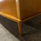 Scandinavian wardrobe 1960 honey color 4 doors L 205 cm
