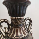 Majolica-style vase