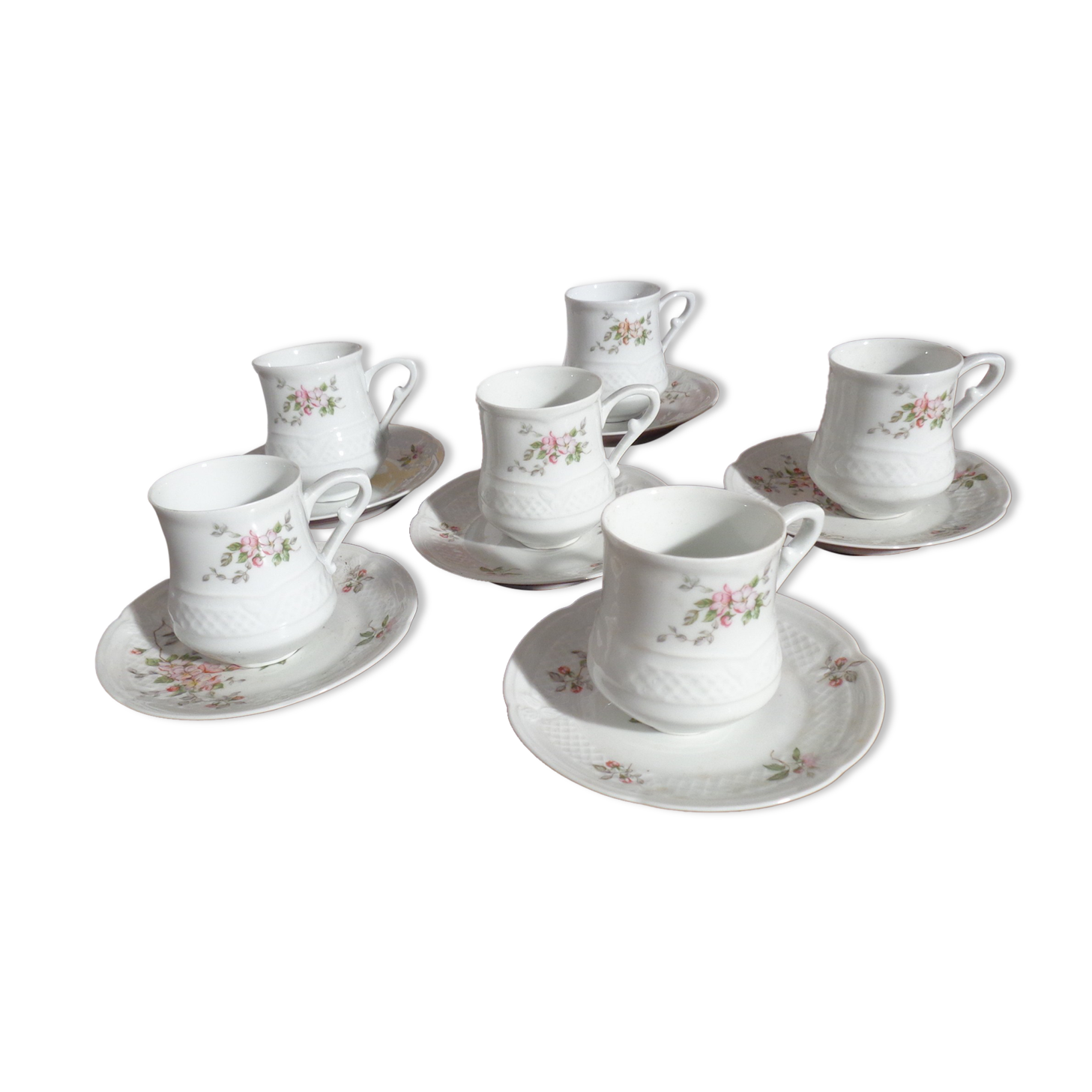 Louis Lourioux coffee cups in their box