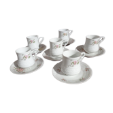 Tasses à café Louis Lourioux dans leur coffret