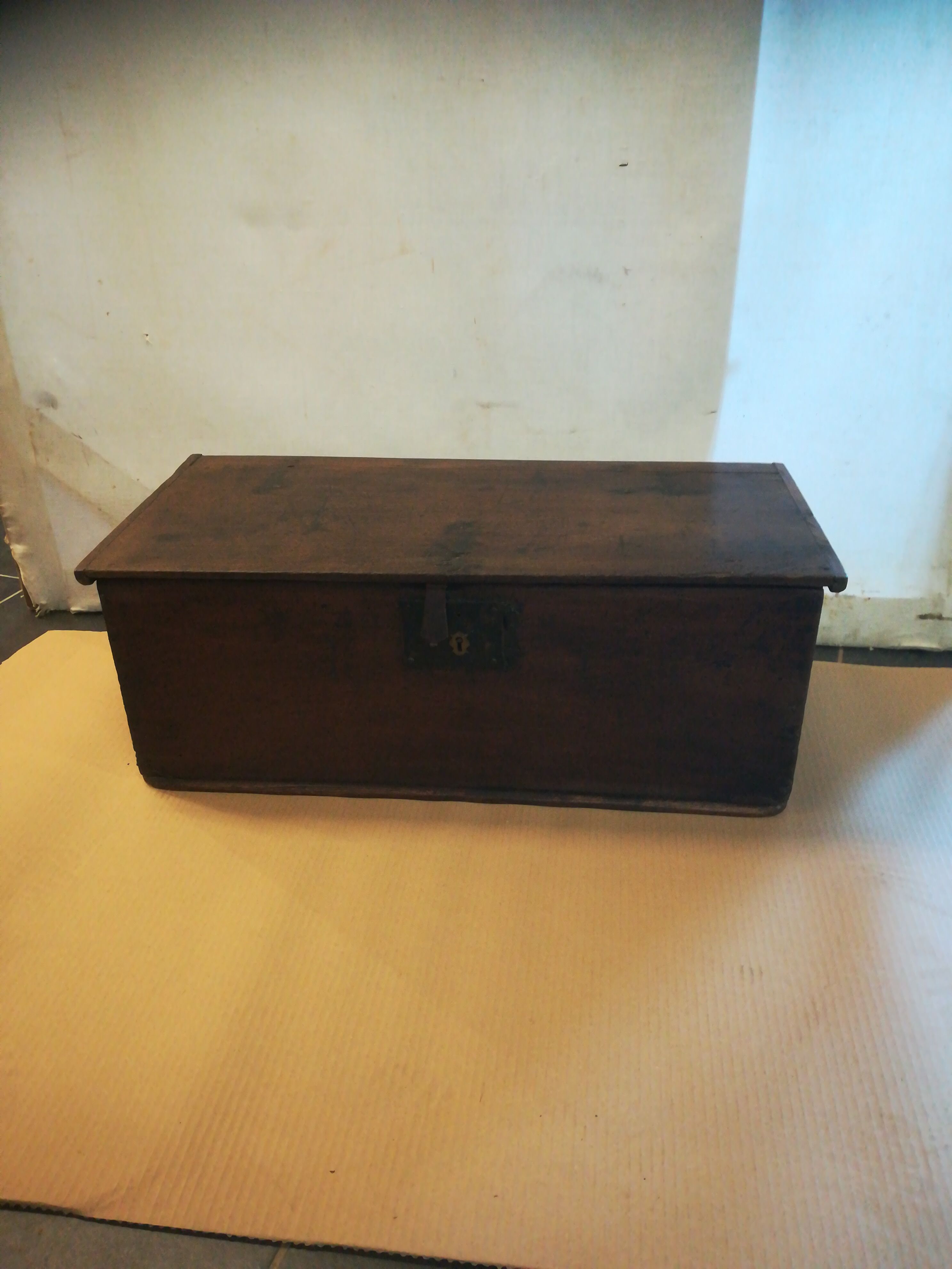 18th small oak model box