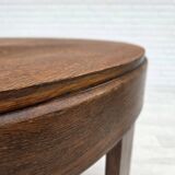 1950s, Danish artdeco coffee table, oak wood.