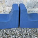 Pair of vintage children's armchairs from the 70s and 80s