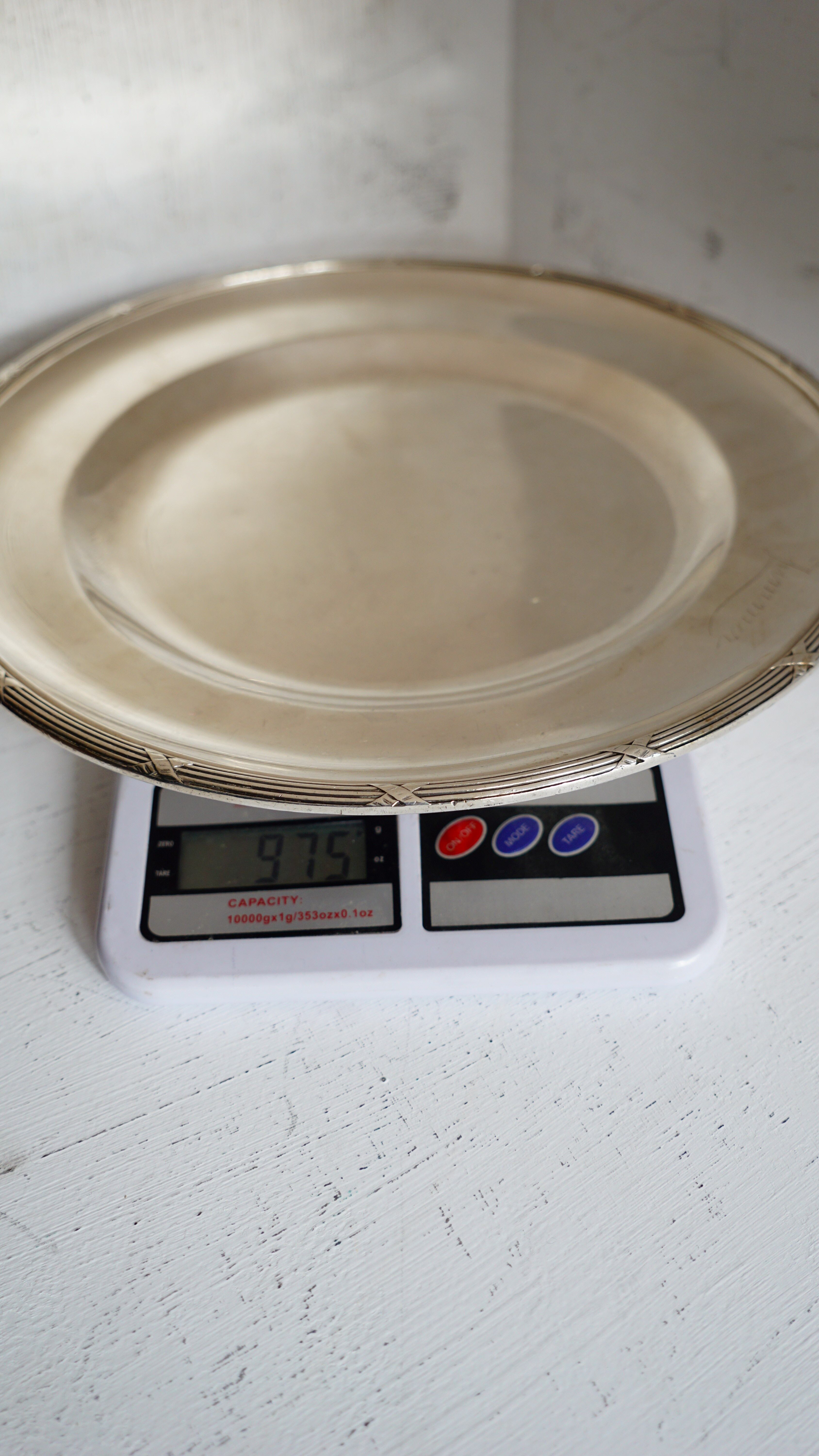 2 silverware serving dishes