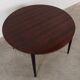 Round rosewood table, Danish design, 1960s, designer: Severin Hansen