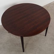 Round rosewood table, Danish design, 1960s, designer: Severin Hansen