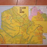 School map: northern region n°19 / eastern region n°20