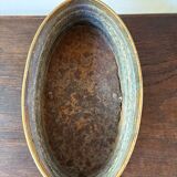 70s brass planter
