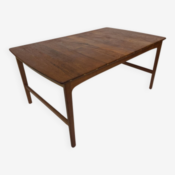Scandinavian coffee table in solid teak by Yngvar Sandström - 1960s Design