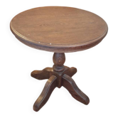 Solid oak coffee table