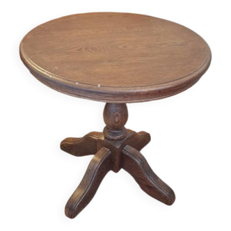 Solid oak coffee table