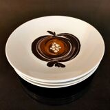 Set of 4 dessert plates Bavaria Winterling