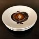 Set of 4 dessert plates Bavaria Winterling