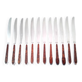 12 Couteaux de table Acier inoxydable Prulhiere la Béquille