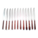 12 Couteaux de table Acier inoxydable Prulhiere la Béquille