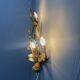 Hans Kögl large wall lamp Hollywood regency style 1970s