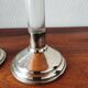 Vintage 70s candlestick pair