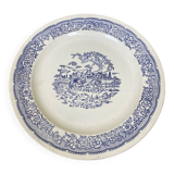 Large blue and white porcelain plate XX