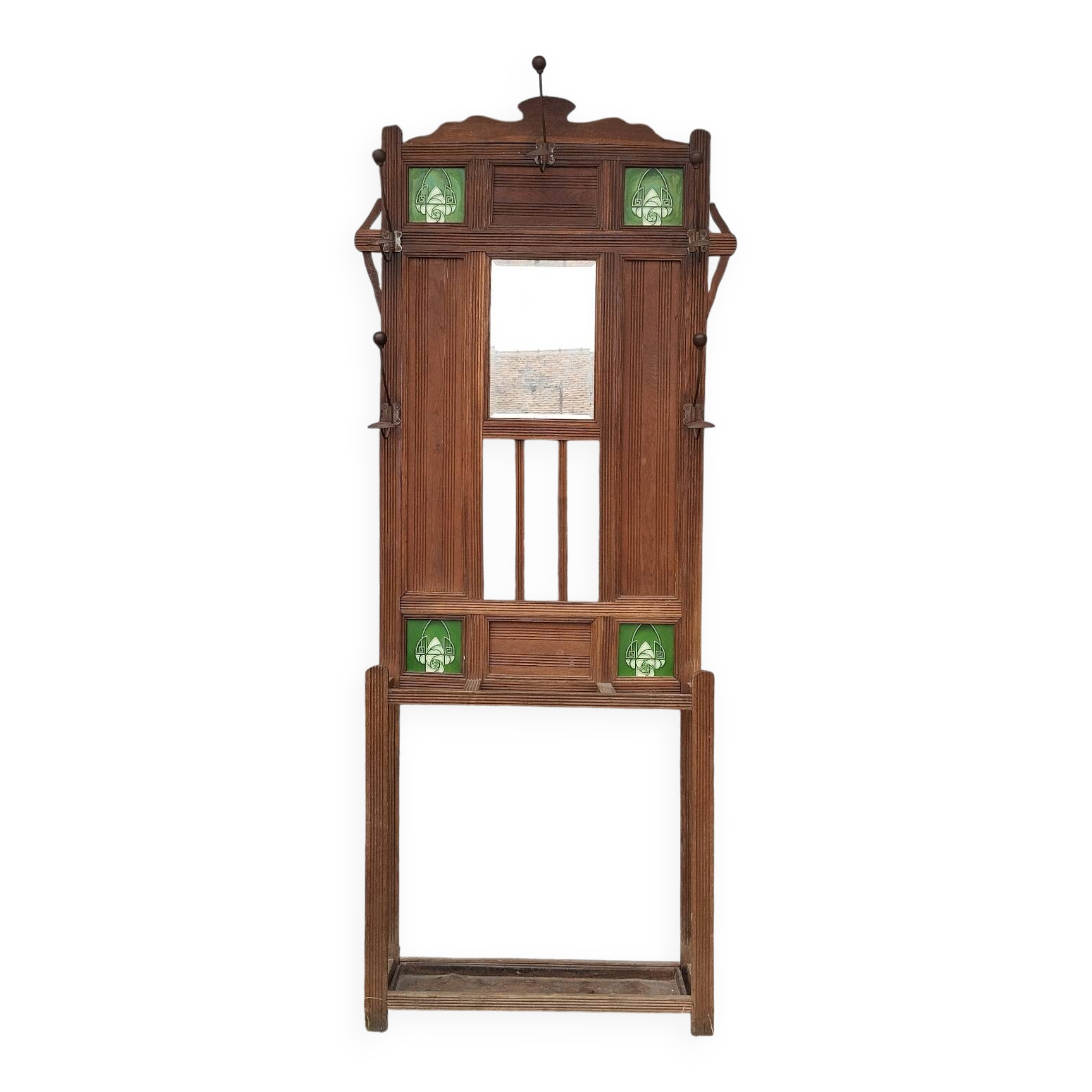 Vestiaire, portemanteau Art nouveau