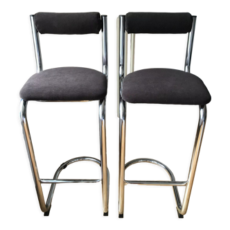 Lot de 2 chaises de bar