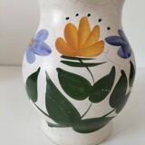 Vintage Marais Pottery style flower pitcher