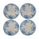4 Flat plates old France earthenware