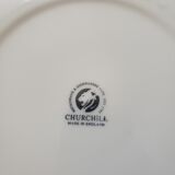 Churchill plate made in England
