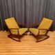 Set of Danish rocking chairs by Georg Jensen for Kubus Furniture, 1950s