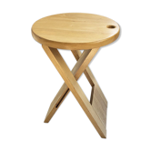 Tabouret Suzy par Adrian Reed en hêtre