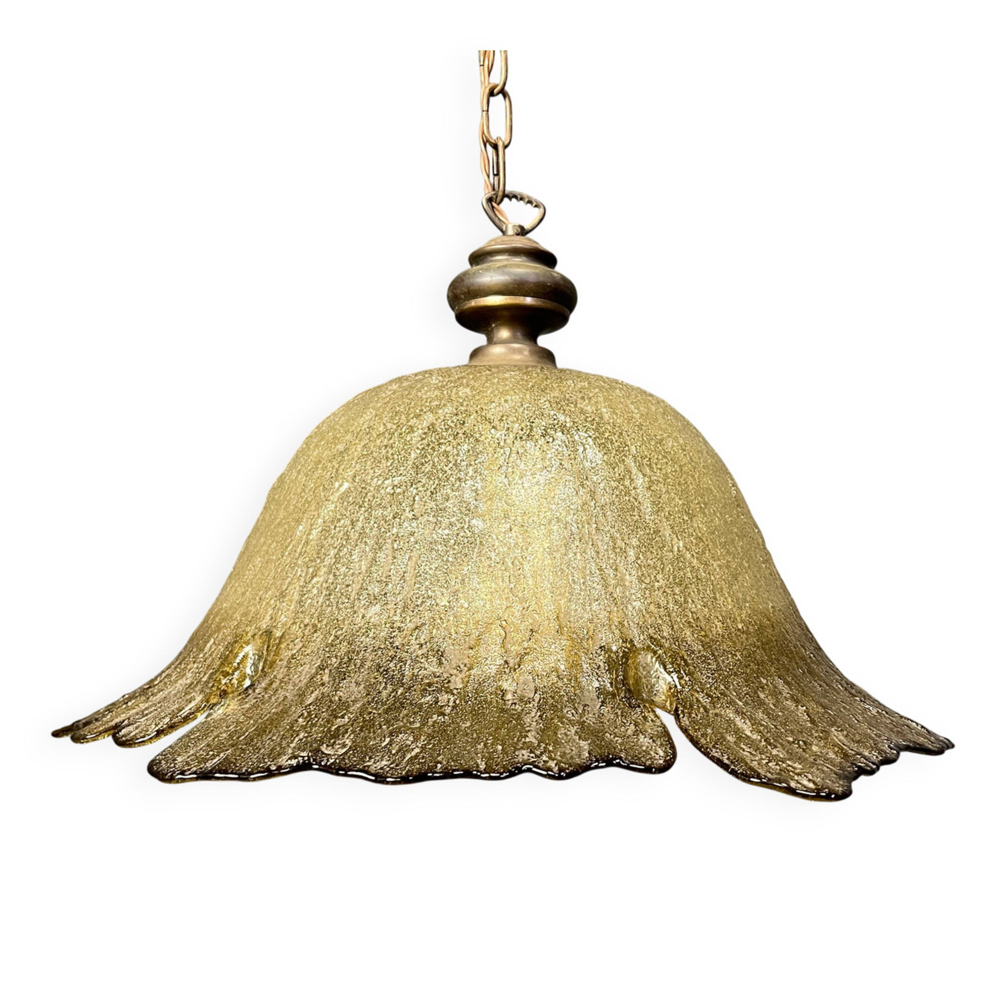 Vintage Murano glass pendant light, 1960s