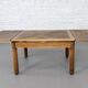 Rectangular dining table in oak and extendable early twentieth century