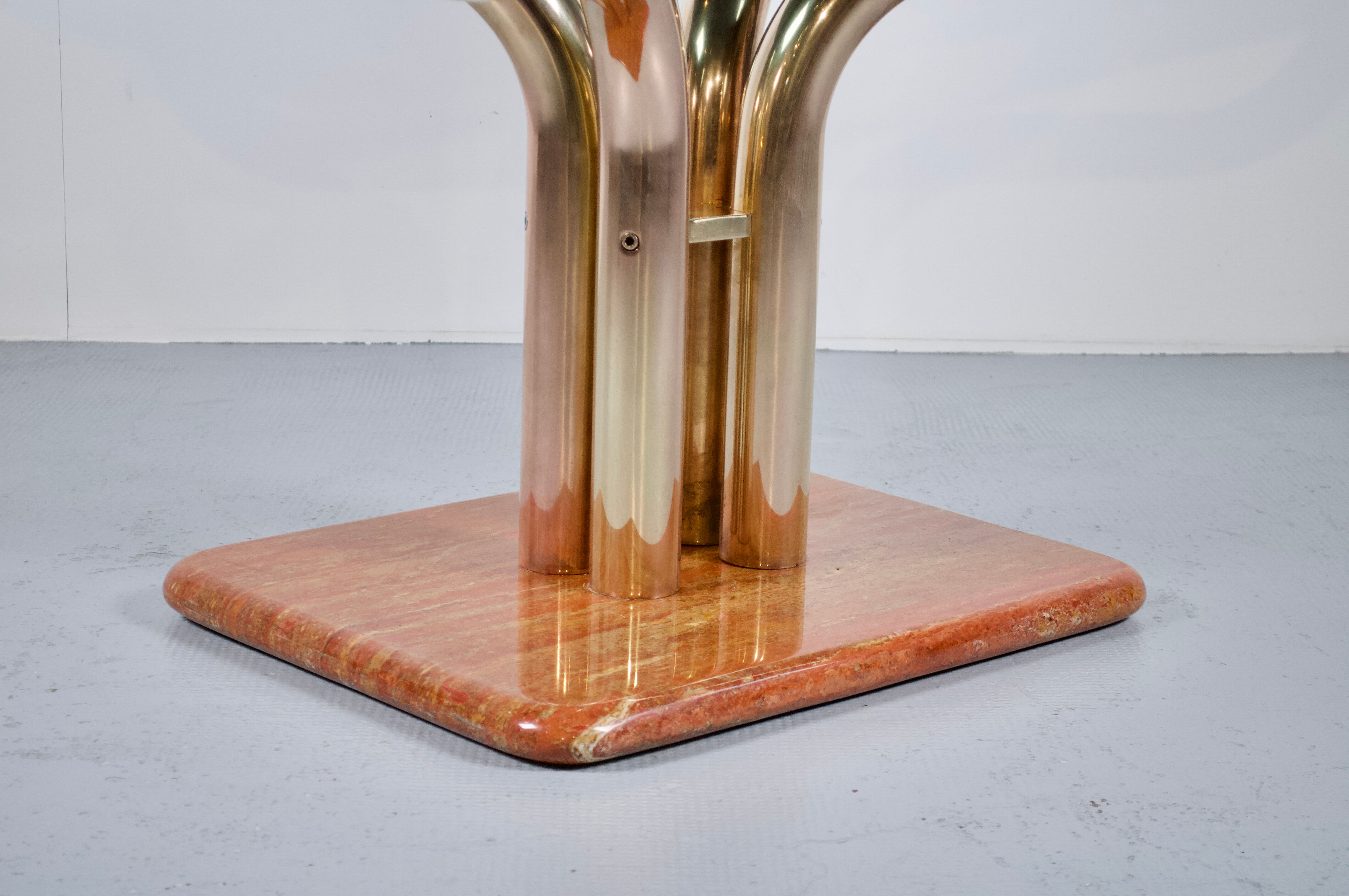 Dining table by Guido Faleschini, 1970s, published by Mariani Italia.