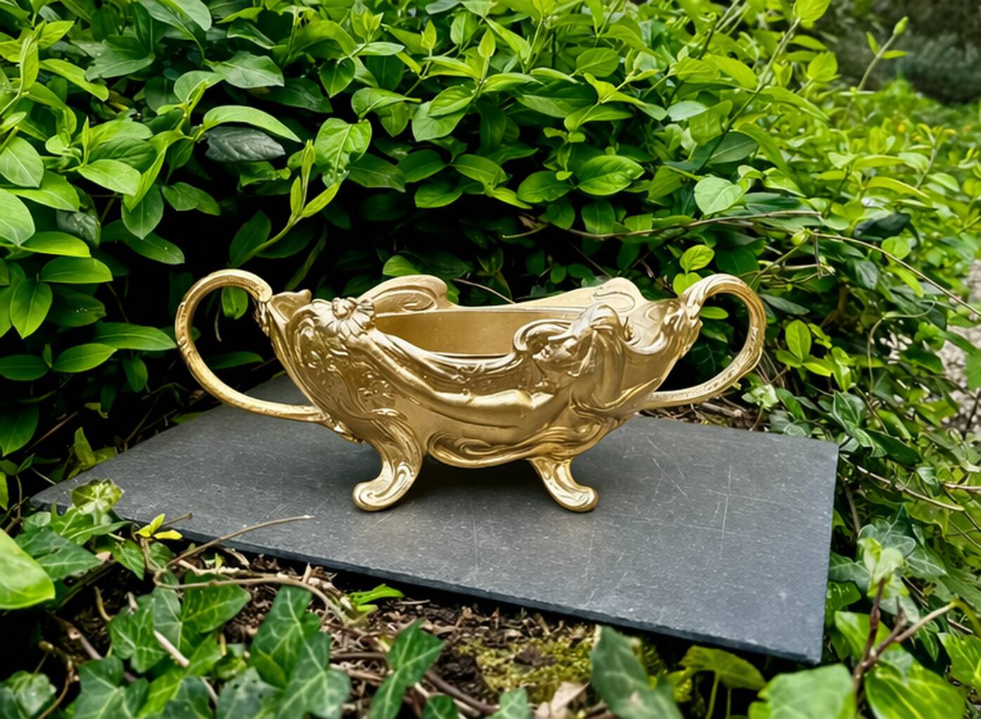 Planter signed Claude Bonnefond (1868-1936) Art Nouveau