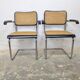 Paire de fauteuil B64 - Design Marcel Breuer