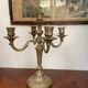 Chandelier en bronze doré circa 1900