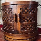 Circular art deco bar