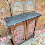 Buffet en acajou et bois noirci d’époque empire debut du XIX eme siècl