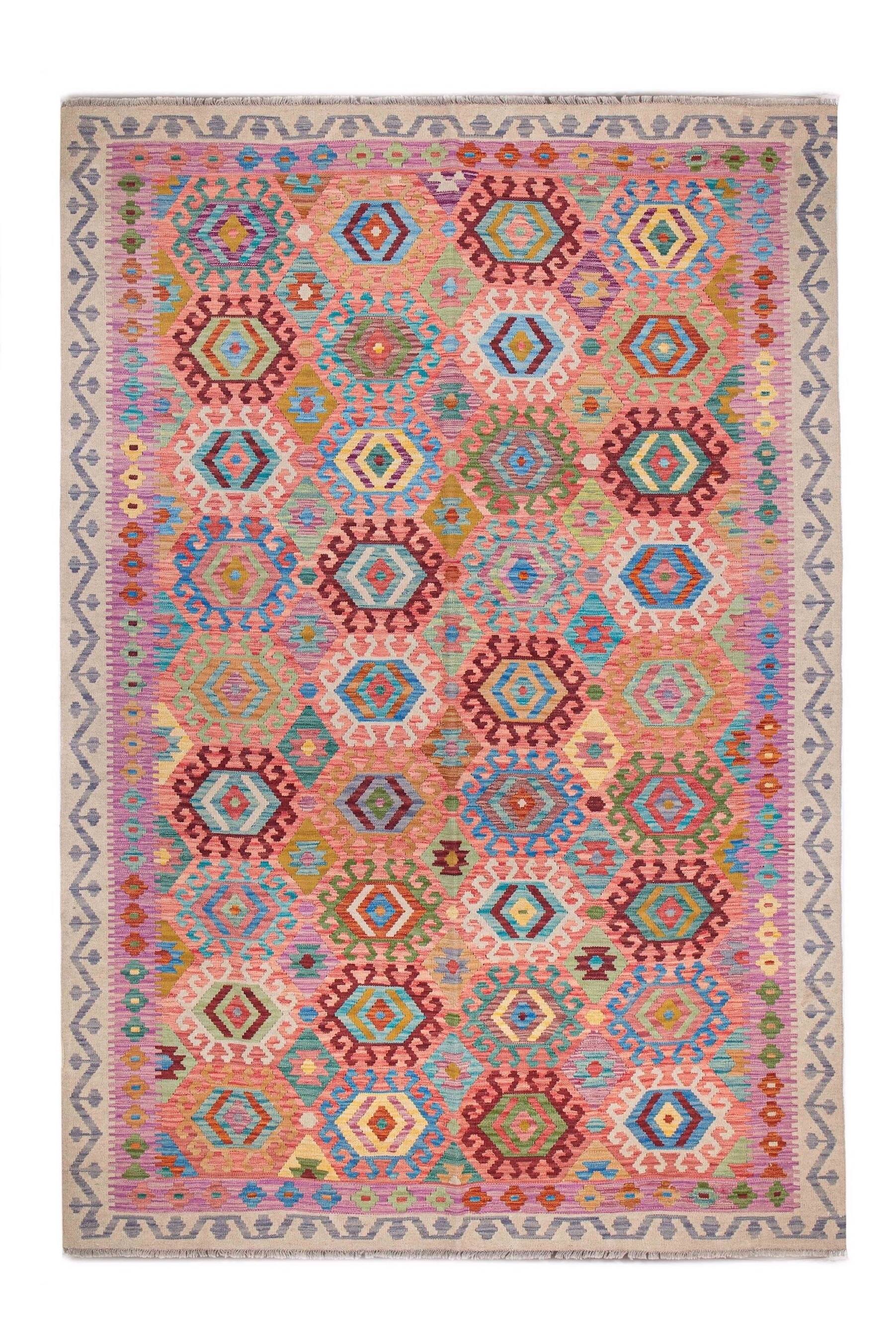 Pashtun Afghan kilim 296 x 204 cm