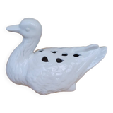 Ikebana vase duck