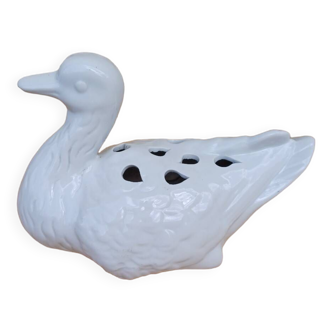Ikebana vase duck