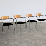 Vintage chairs | dining chairs | Effezeta | 80s