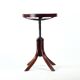 Tabouret de piano vintage, Tchécoslovaquie, années 1960