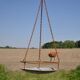 Bird bath to hang in iron