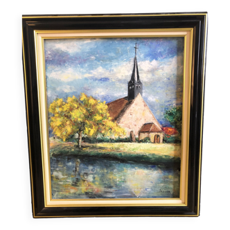Tableau Moussonvilliers L'Église