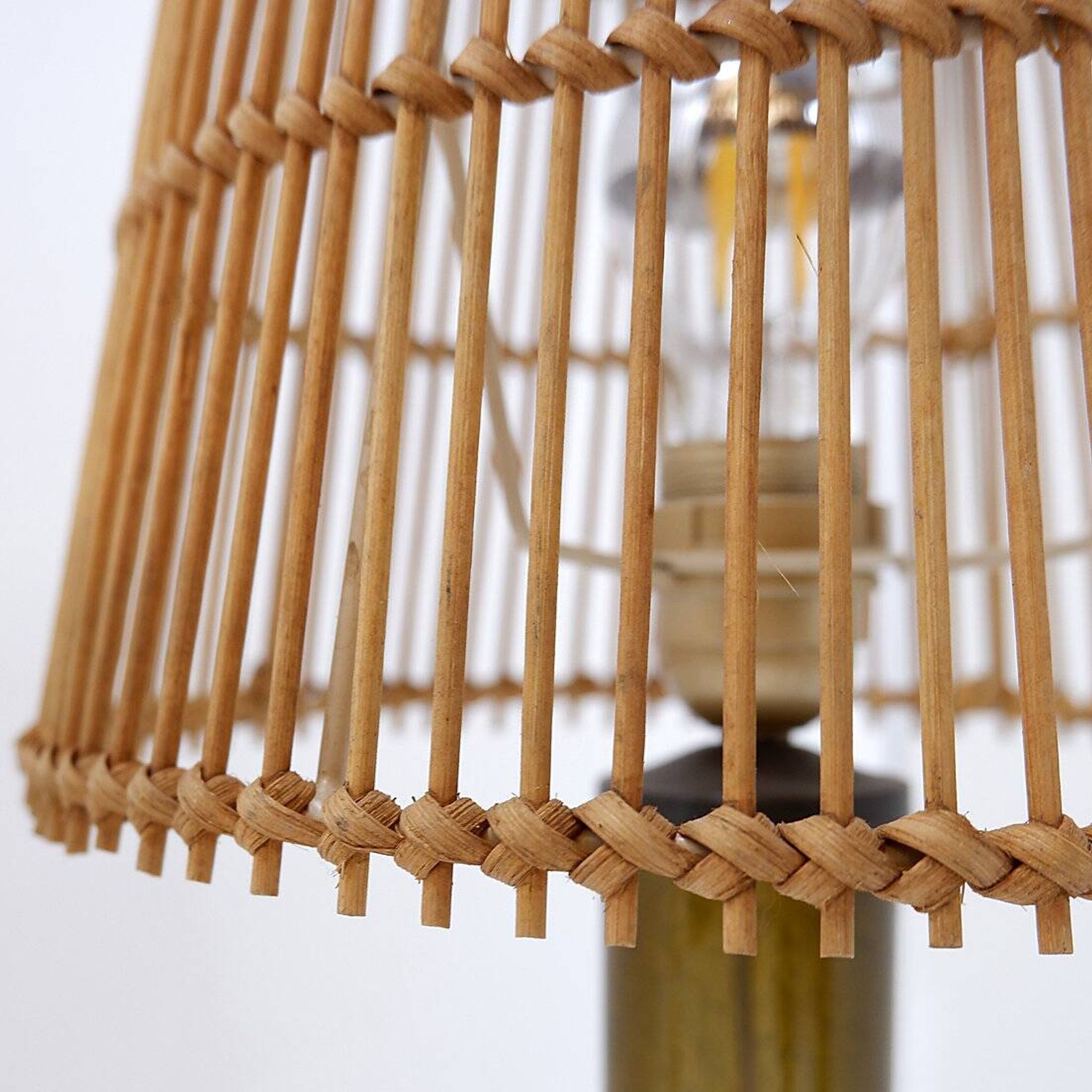Pair of glass table lamps by Nanny Still for Raak, Netherlands, 1950s