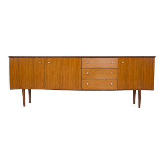 Modernist walnut sideboard