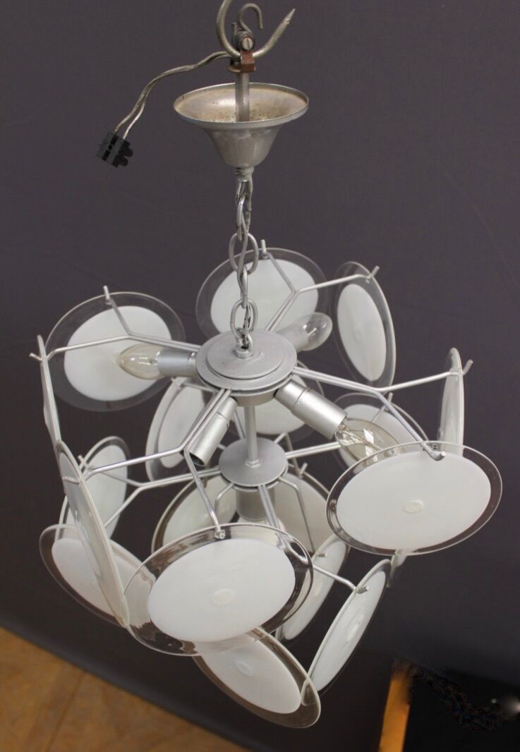 Murano glass chandelier circa 1970