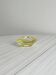 Yellow crystal ashtray