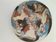 Mixed clay coupe from Apt – Signed Bernard – Polychrome marbled decoration